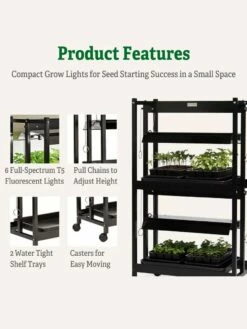 Compact 2-Tier SunLite® Garden -garden Sales Store 39 414 4