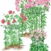 Grow Through Supports, Set Of 3 -garden Sales Store 8587111RS 001E 1