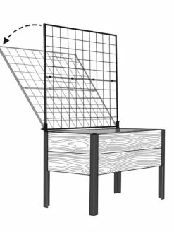 Space-Maker Pivoting Trellis, 4' -garden Sales Store 8590247 001 tif