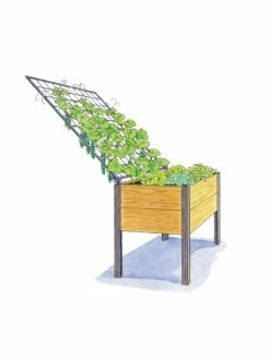 Space-Maker Pivoting Trellis, 4' -garden Sales Store 8590247 SMTrellis 4ft tif