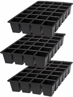 GrowEase 24 Replacement Planting Trays, Set Of 3
