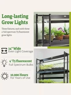 High Intensity 3-Tier SunLite® Garden -garden Sales Store 8593944 6