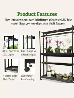 LED SunLite® High Intensity 2-Tier Garden 16 LED SunLite® High Intensity 2-Tier Garden -garden Sales Store 8596023 4