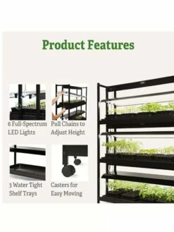 LED SunLite® High Intensity 3-Tier Garden -garden Sales Store 8596024 4