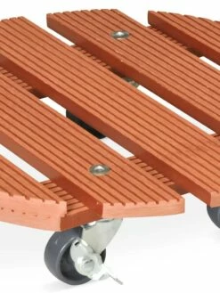 Round Waterproof Planter Caddy, 11-1/2" -garden Sales Store 8596658 001V tif