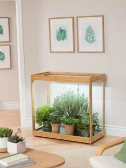 Medium Bamboo LED Grow Light Garden -garden Sales Store 8597883 9271 tif