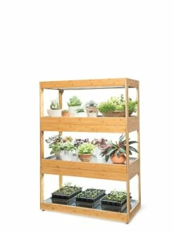 Bamboo LED Grow Light Garden For Succulents And Seeds -garden Sales Store 8598084 3000 tif