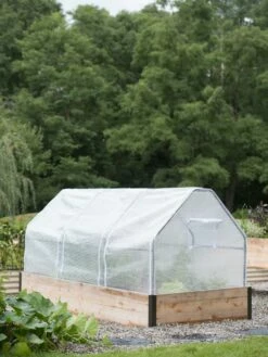 3-Season Plant Protection Tent, 4' X 8' -garden Sales Store 8598282 0234 tif