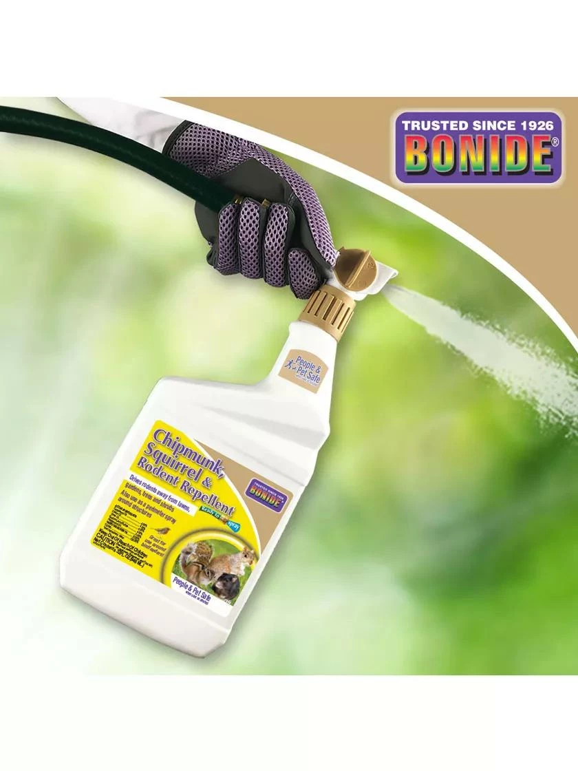 Bonide® Chipmunk, Squirrel And Rodent Repellent Ready To Use Spray 4 Bonide® Chipmunk, Squirrel And Rodent Repellent Ready To Use Spray - Image 2