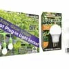 Miracle LED Corded 4-Socket Grow Light Kit With Bulbs, Full Spectrum And Red -garden Sales Store 8599032 01V tif