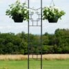 Achla Designs Square-on-Squares Double Pole Trellis 1 Achla Designs Square-on-Squares Double Pole Trellis -garden Sales Store 8599483 01V tif