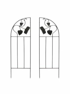 Achla Designs Sunflower Trellis Side Panels, Set Of 2
