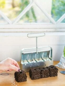 Soil Blocker, 4 Cell -garden Sales Store 8599790 18641 tif