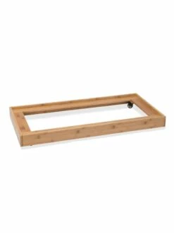 Bamboo Rolling Plant Tray -garden Sales Store 8599793 12150