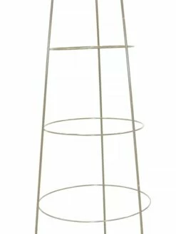 Heavy-Duty Galvanized Inverted Plant Supports 42", Set Of 5