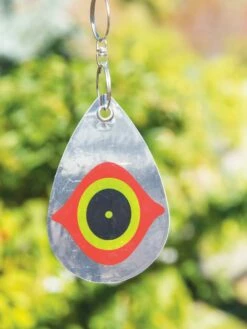 Bird Scare Reflective Bullseye Discs, Set Of 5