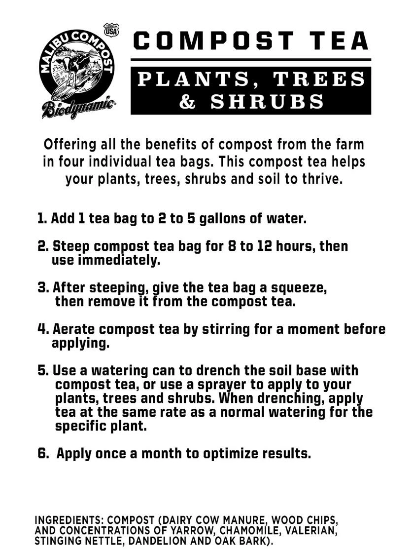 Malibu Compost Tea For Plants, Trees & Shrubs 4 Malibu Compost Tea For Plants, Trees & Shrubs - Image 2