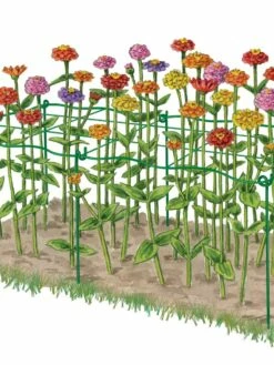 Cut Flower Grid Support, Set Of 2 -garden Sales Store 8600620 0002 art tif