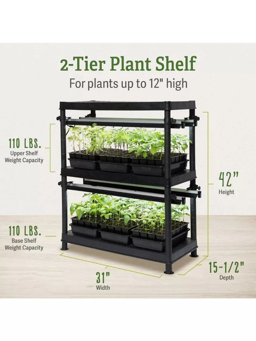 LED Stack-n-Grow Lights - 2-Tier System 4 LED Stack-n-Grow Lights - 2-Tier System - Image 2