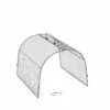 Chicken Wire Row Cloche Mid-Section, Extra Large -garden Sales Store 8609413 5044 tif
