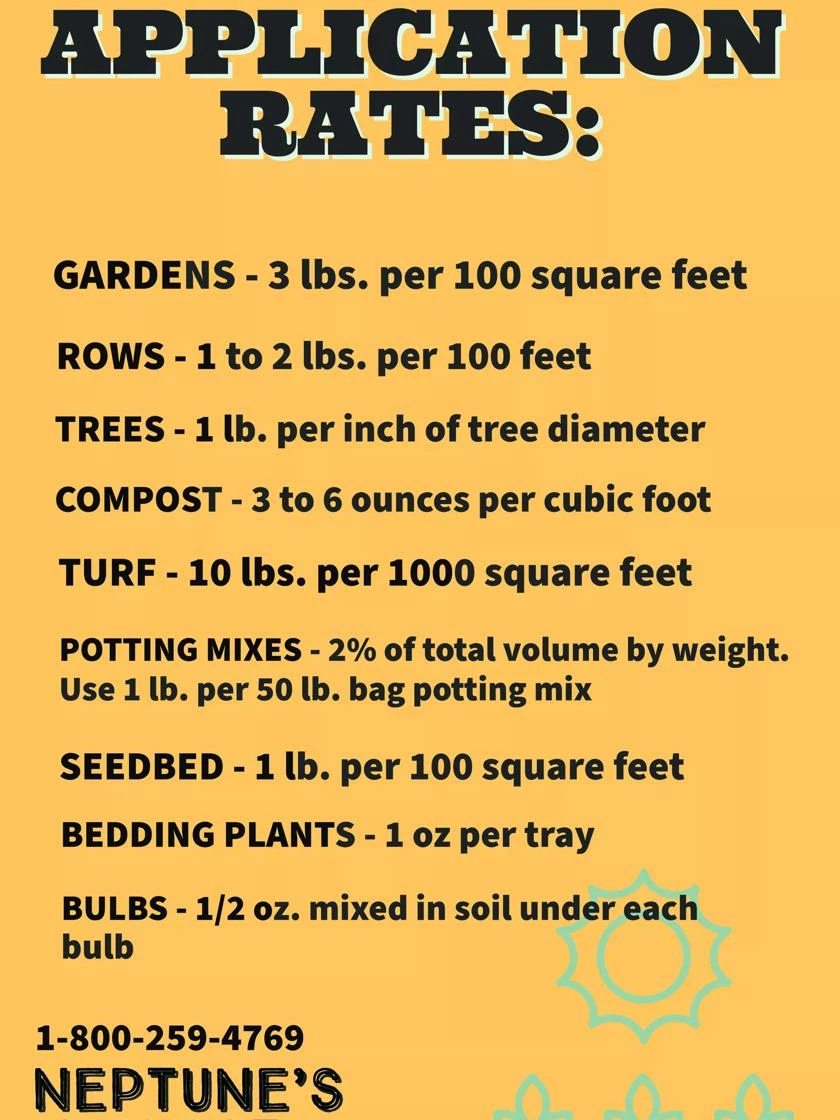 Neptune's Harvest Crab & Lobster Shell Plant Food, 4 Pound 5 Neptune's Harvest Crab & Lobster Shell Plant Food, 4 Pound - Image 3