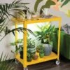 Mobile LED Grow Light Cart 2 Mobile LED Grow Light Cart -garden Sales Store 8611724 4076 mobile led grow light cart mango yellow metal tif