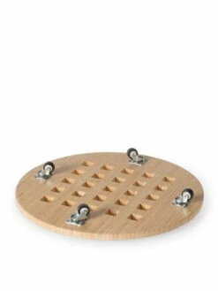 Bamboo Plant Caddy Round, 15.75" -garden Sales Store 8612716 206 tif