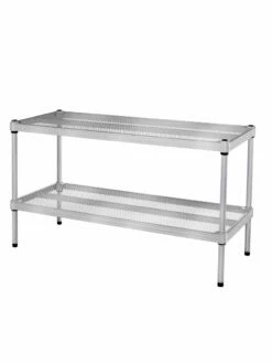 MeshWorks © Stacking Plant Shelves 19 MeshWorks © Stacking Plant Shelves -garden Sales Store 8613018 13v meshworks stacking plant shelves silver
