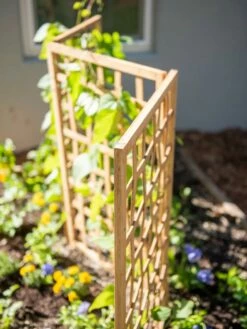 Bamboo Zig-Zag Trellis 24" X 36" 15 Bamboo Zig-Zag Trellis 24" X 36" -garden Sales Store 8613151 6459