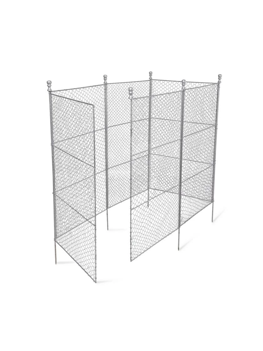Tall Chicken Wire Critter Fence With Gate 11 Tall Chicken Wire Critter Fence With Gate - Image 9