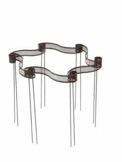 Scroll Linking Stakes, Set Of 3 -garden Sales Store 8613321 6997