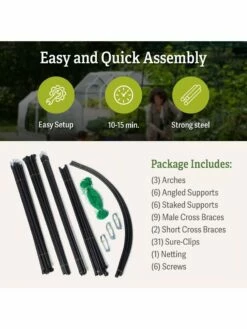 Titan Squash Tunnel -garden Sales Store B07932DMCR plantsupport package includes