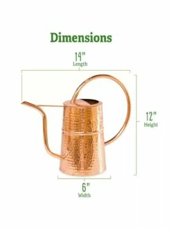 Copper Indoor Watering Can -garden Sales Store Copper Watering Can