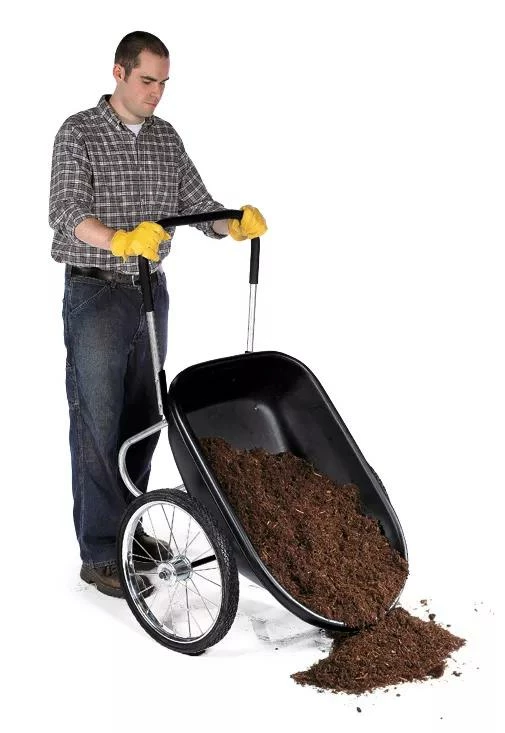 Poly-Tough Cart: A Two-Wheel Wheelbarrow 3 Poly-Tough Cart: A Two-Wheel Wheelbarrow